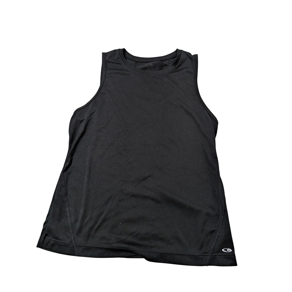 Champion C9 Womens Activewear Tank Top Black Mesh Back Size M T9499-AWZ